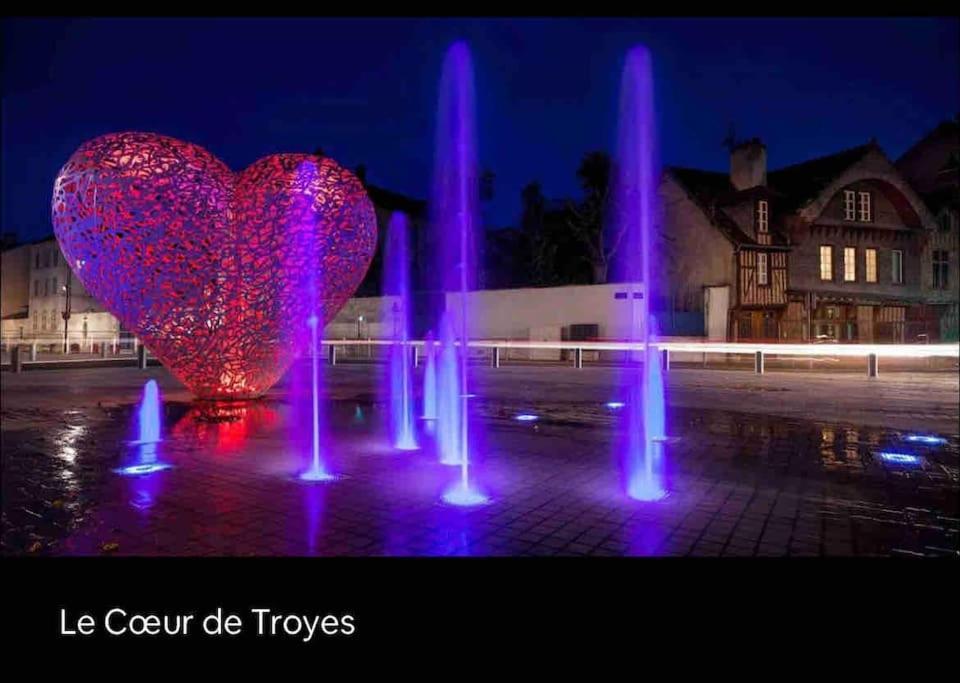 Superbe T2 De Caractere Au Centre Classe 3 Etoiles Troyes Exterior foto